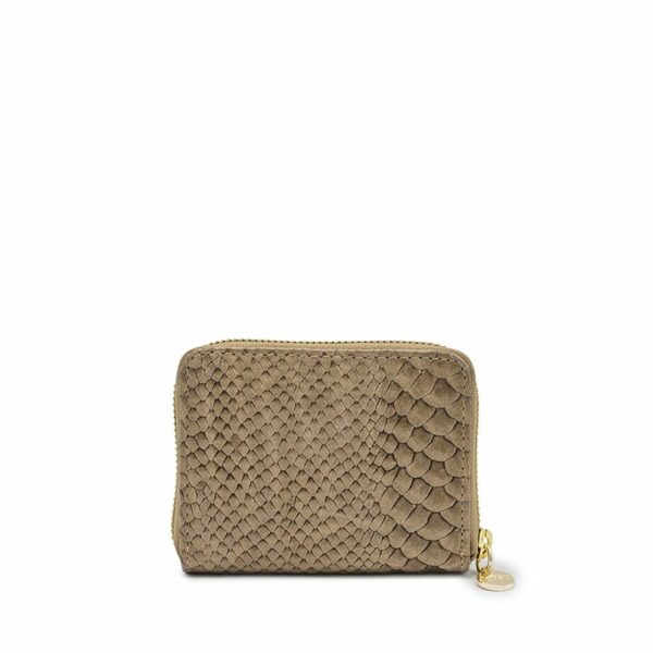 MŌSZ Phoebe Handbag Jungle Taupe Shiny Light Gold