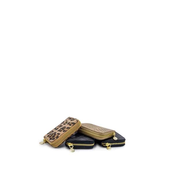 MŌSZ Phoebe Handbag Jungle Taupe Shiny Light Gold