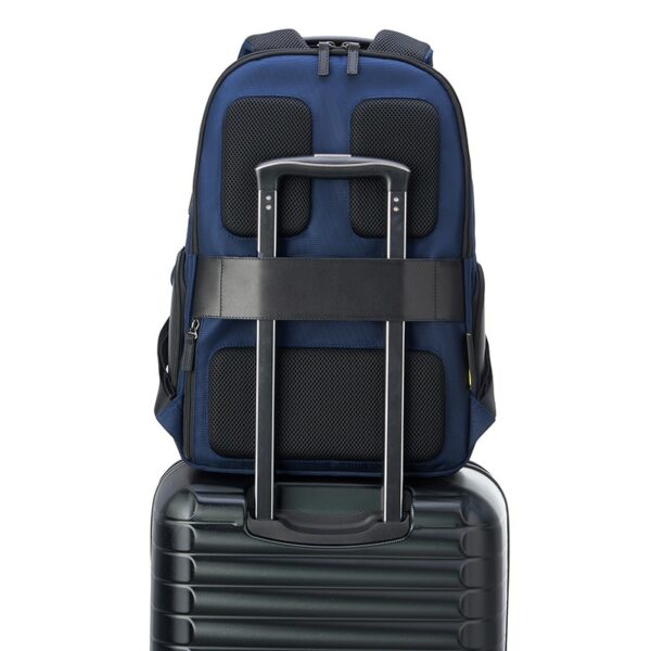 Delsey Wagram Backpack 17.3'  Blue Marine