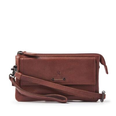 dR Amsterdam Tampa Shoulderbag / Clutch Brown