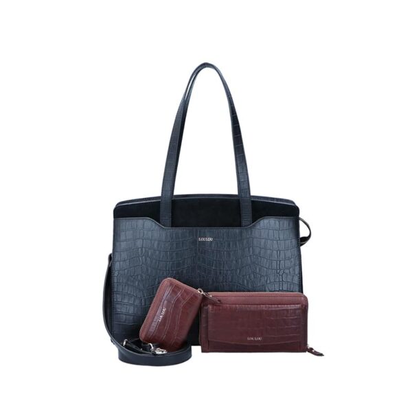 LouLou Essentiels 104BAG Lazy Lizard Black