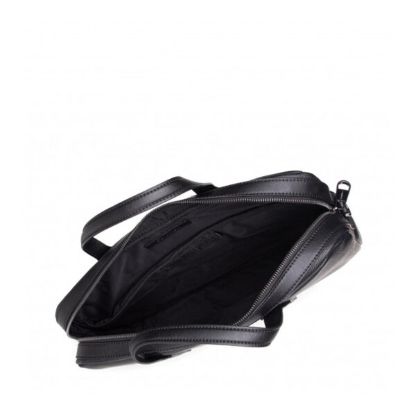 Calvin Klein Ck Must Shoulder Bag Md Lizard Black