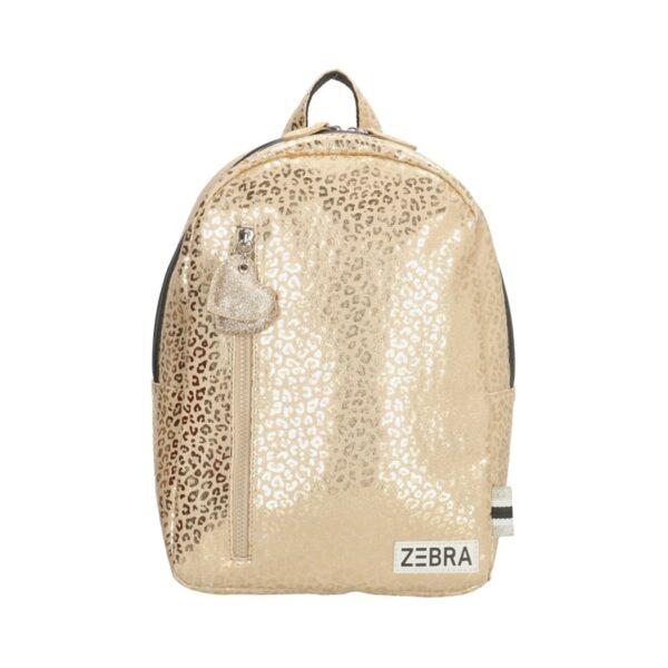 Zebra Metallic Leopard Backpack S Pink