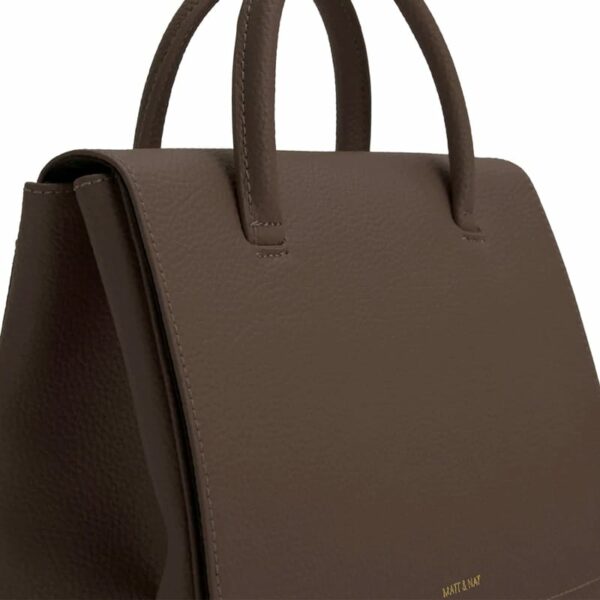 Matt & Nat Curb Vintage Tote Bag Chili Matte