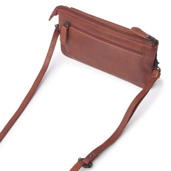 dR Amsterdam Tampa Shoulderbag / Clutch Brown