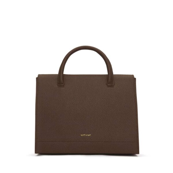 Matt & Nat Adel Purity Satchel Chocolate