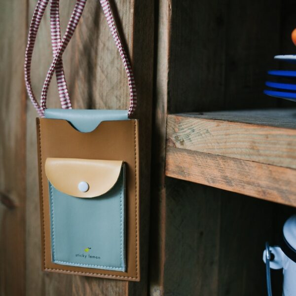 Sticky Lemon Phone Pouch XL Meadows Khaki Green