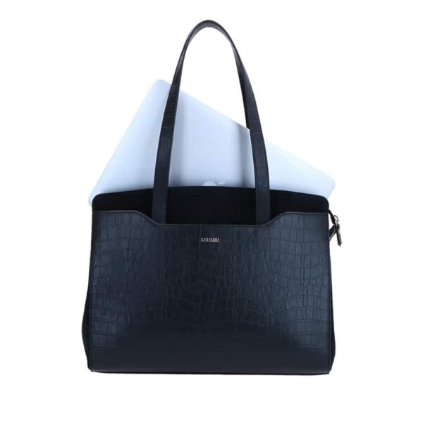 LouLou Essentiels 104BAG Lazy Lizard Black
