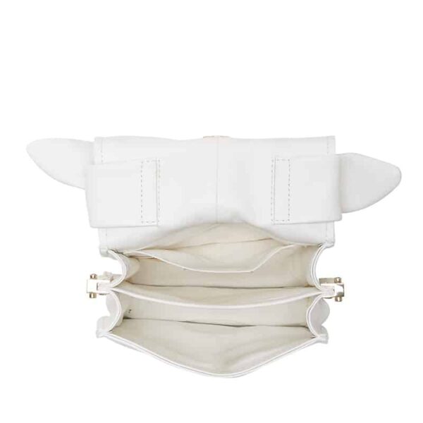 Ted Baker Niyah Soft Knot Bow Mini Crossbody Bag White
