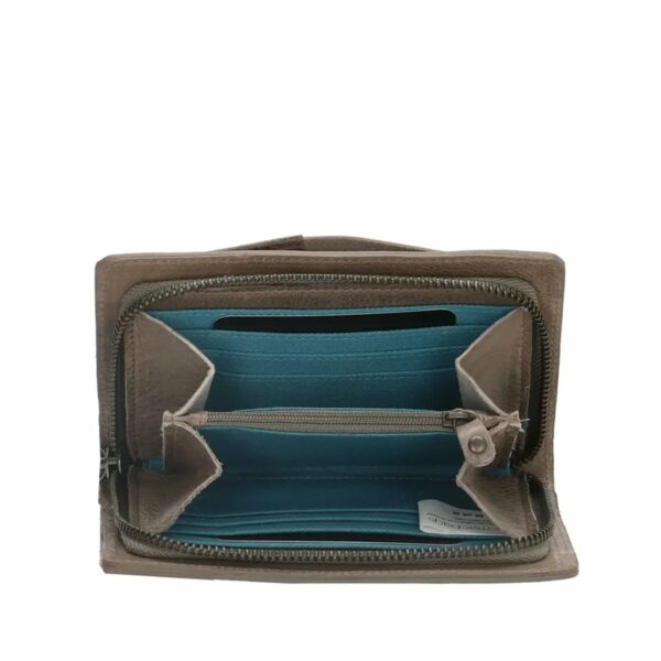 Micmacbags Portemonnee Large Côte d’Azur Grijs