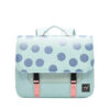 YLX Classic School Bag Bleached Aqua Glitter Dots