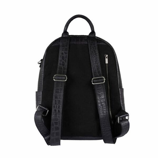 Cowboysbag Diaper Bag Huyton Croco Black