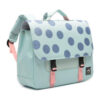 YLX Classic School Bag Bleached Aqua Glitter Dots