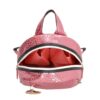 Zebra Metallic Leopard Backpack S Pink