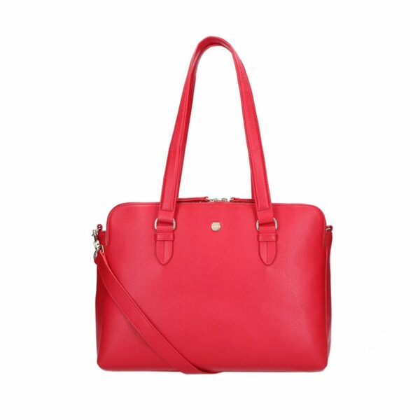 FMME Charlotte Shoulderbag 13.3" Grain Red