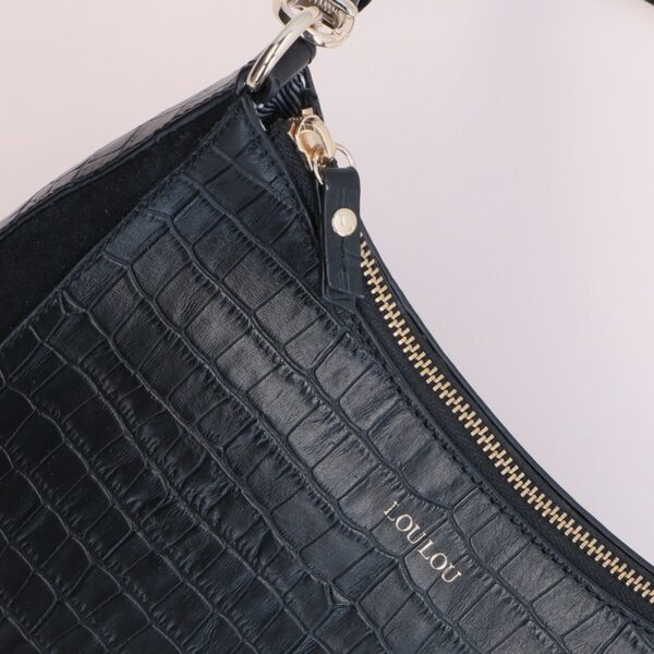 LouLou Essentiels 104BAG Lazy Lizard Black