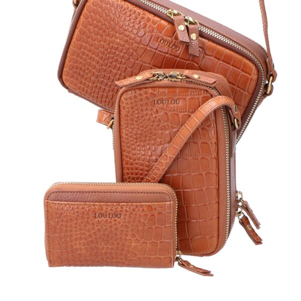 LouLou Essentiels 104BAG Lazy Lizard Black