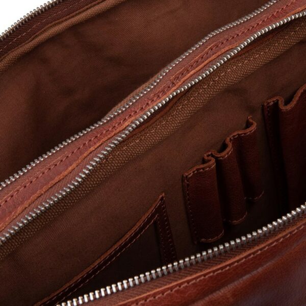 Cowboysbag Laptopbag Durack 16 inch Cognac