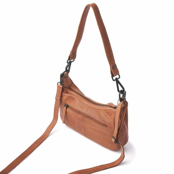 dR Amsterdam Tampa Handbag Camel