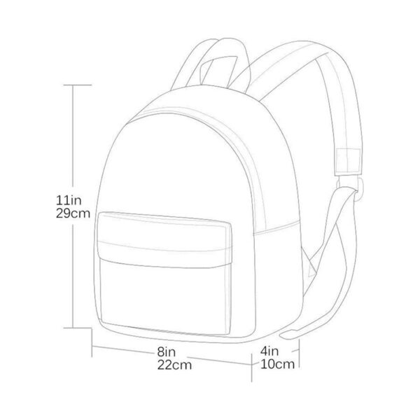 YLX Hemlock Backpack Kids Hot Pink Zebras