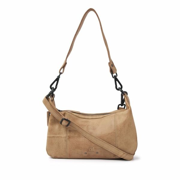 dR Amsterdam Tampa Handbag Camel