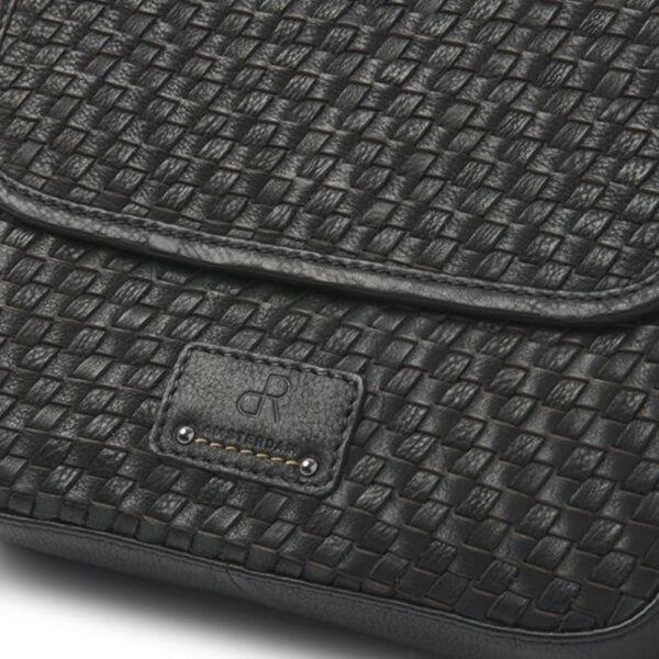 dR Amsterdam Tampa Braided Shoulderbag Black