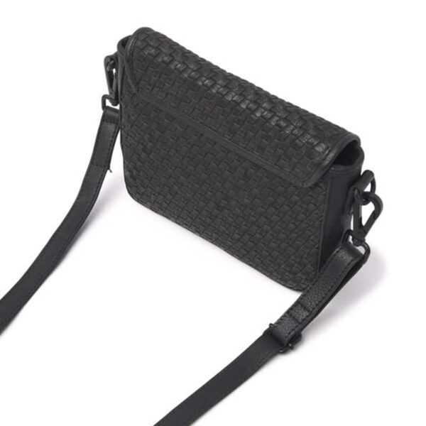dR Amsterdam Tampa Braided Shoulderbag Black