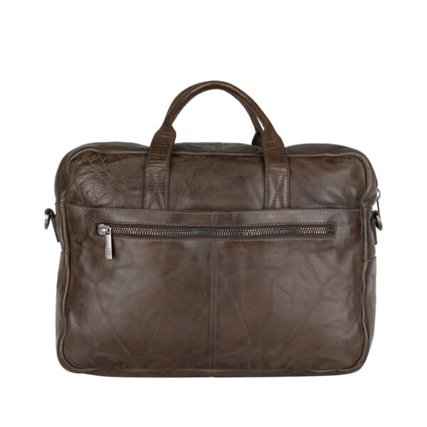 Presly & Sun laptoptas Chris Olive Green