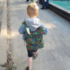 YLX Original Backpack Kids Army Green Dinosaurs