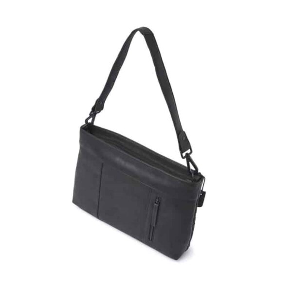 dR Amsterdam Tampa Braided Handbag Black