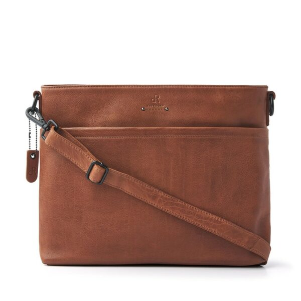 dR Amsterdam Tampa Handbag Camel