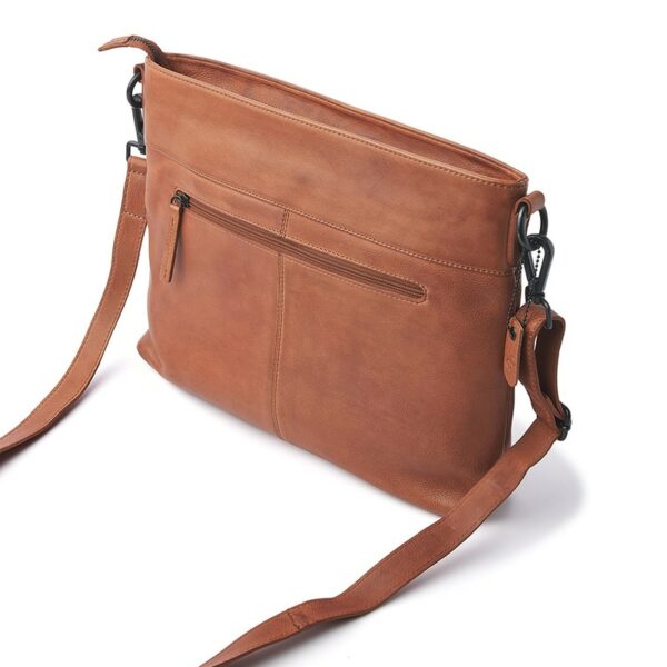 dR Amsterdam Tampa Handbag Camel