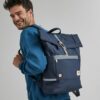 Faguo Recycled Polyester Backpack Blue