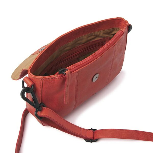 dR Amsterdam Tampa Handbag Camel