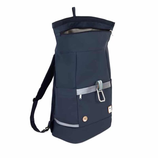 Faguo Recycled Polyester Backpack Blue