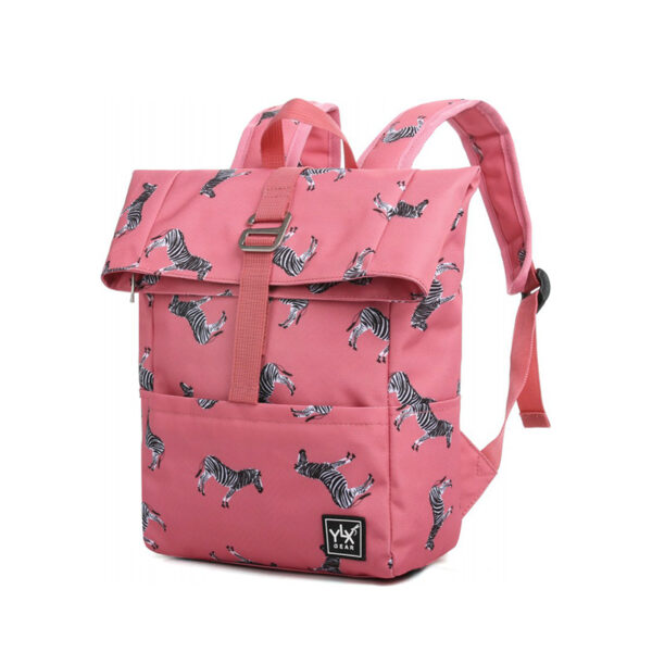 YLX Hemlock Backpack Kids Hot Pink Zebras