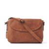 dR Amsterdam Tampa Handbag Camel