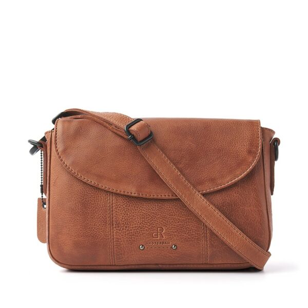dR Amsterdam Tampa Handbag Camel