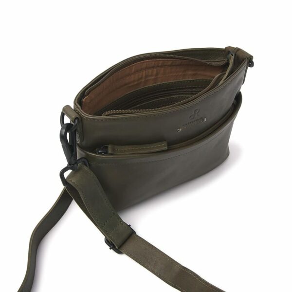 dR Amsterdam Tampa Handbag Camel