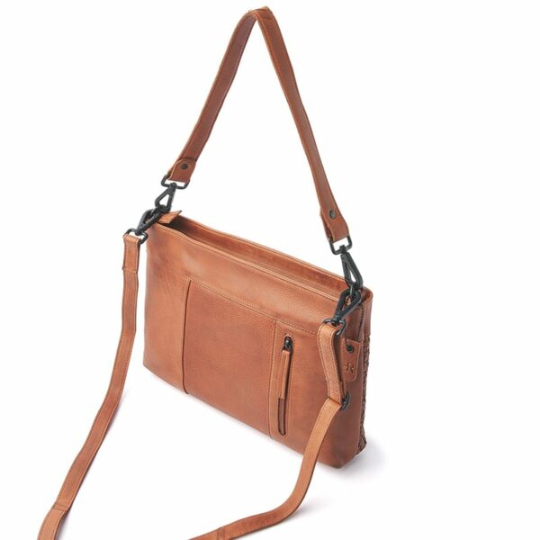 dR Amsterdam Tampa Handbag Camel