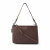 dR Amsterdam Tampa Braided Handbag Brown