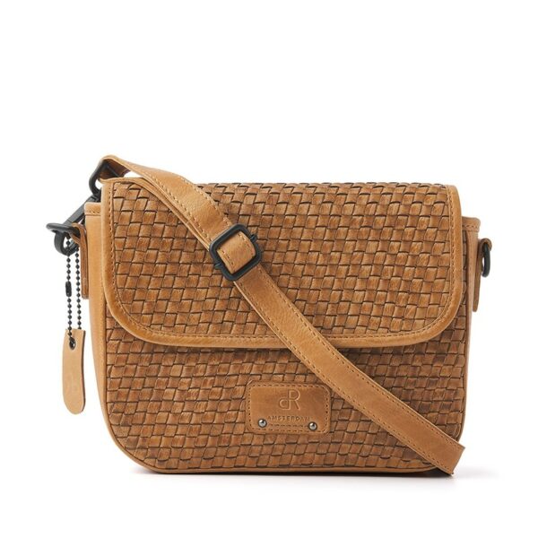 dR Amsterdam Tampa Handbag Camel