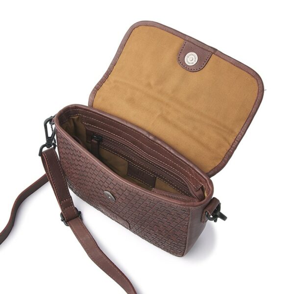 dR Amsterdam Tampa Handbag Camel