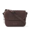 dR Amsterdam Tampa Braided Shoulderbag Brown