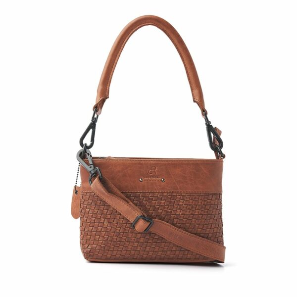 dR Amsterdam Tampa Handbag Camel