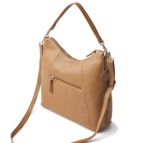 dR Amsterdam Tampa Handbag Camel