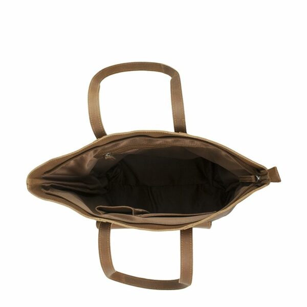DSTRCT Riverside Shopper Front Pocket Brown