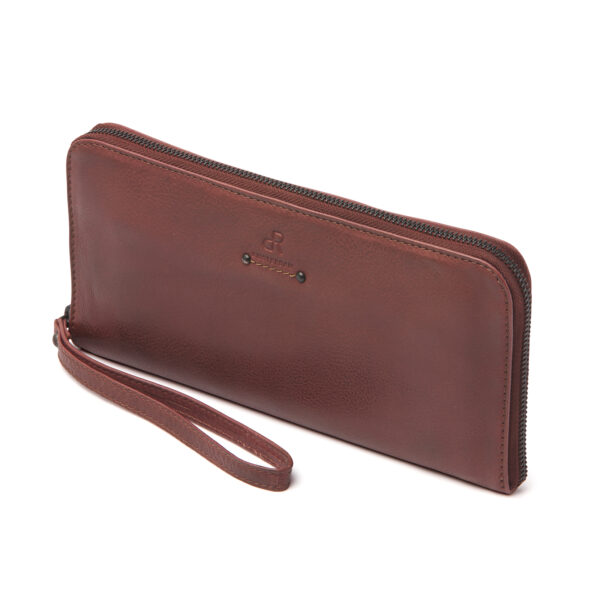 dR Amsterdam Clutch Brown