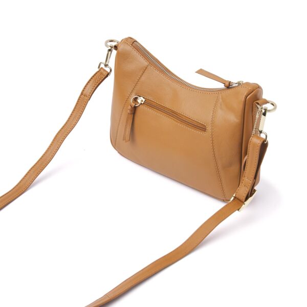 dR Amsterdam Faggio Schoudertas Camel