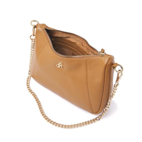 dR Amsterdam Faggio Schoudertas Camel